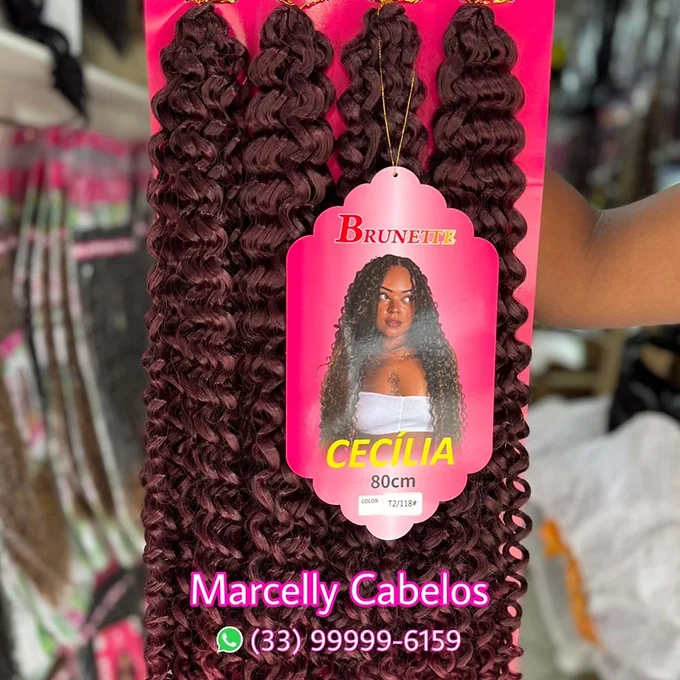 Cabelo Crochet Cecília 320g 80cm