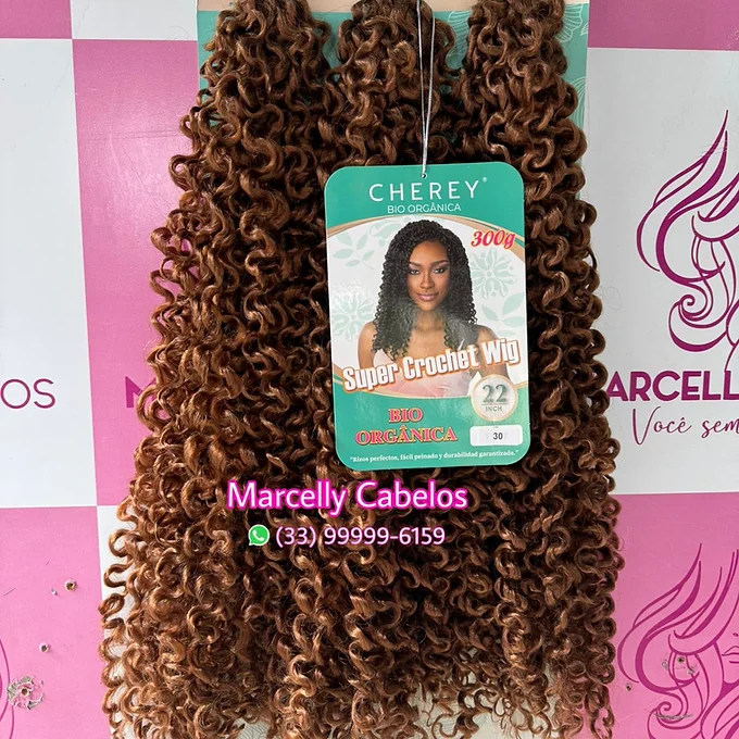 Cabelo Bio Oganico Crochet CHEREY