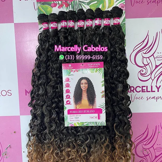 Cabelo Bio Humano Jean 320g 70cm