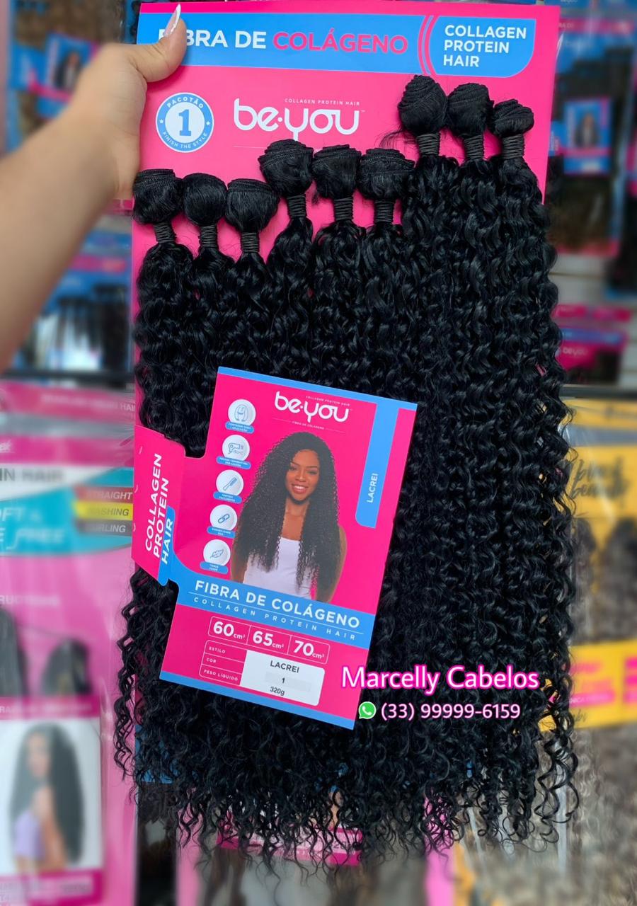 Cabelo Lacrei Fibra de Colageno - Be you