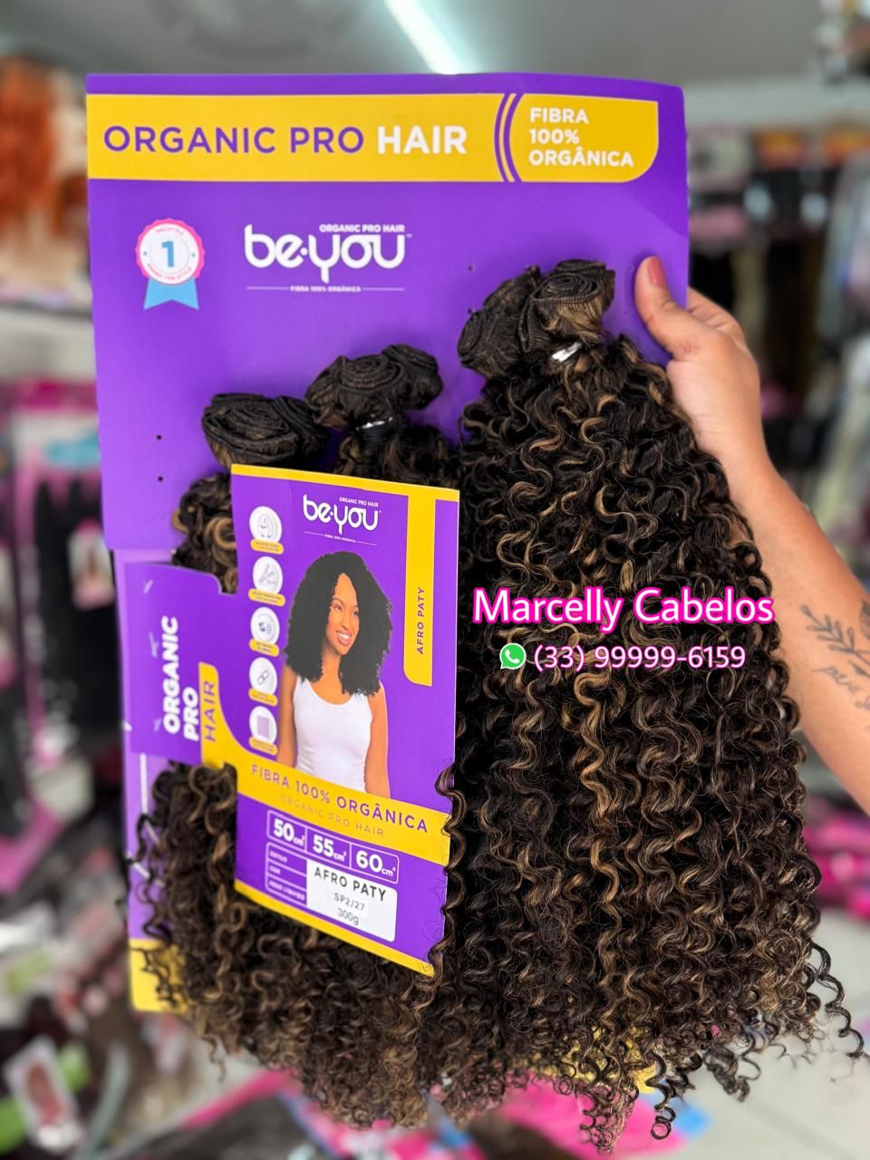 CABELO AFRO PATY - BE YOU