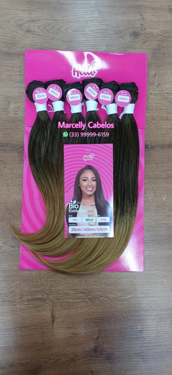 Cabelo Pink Bio Evolution Hello Hair 220g