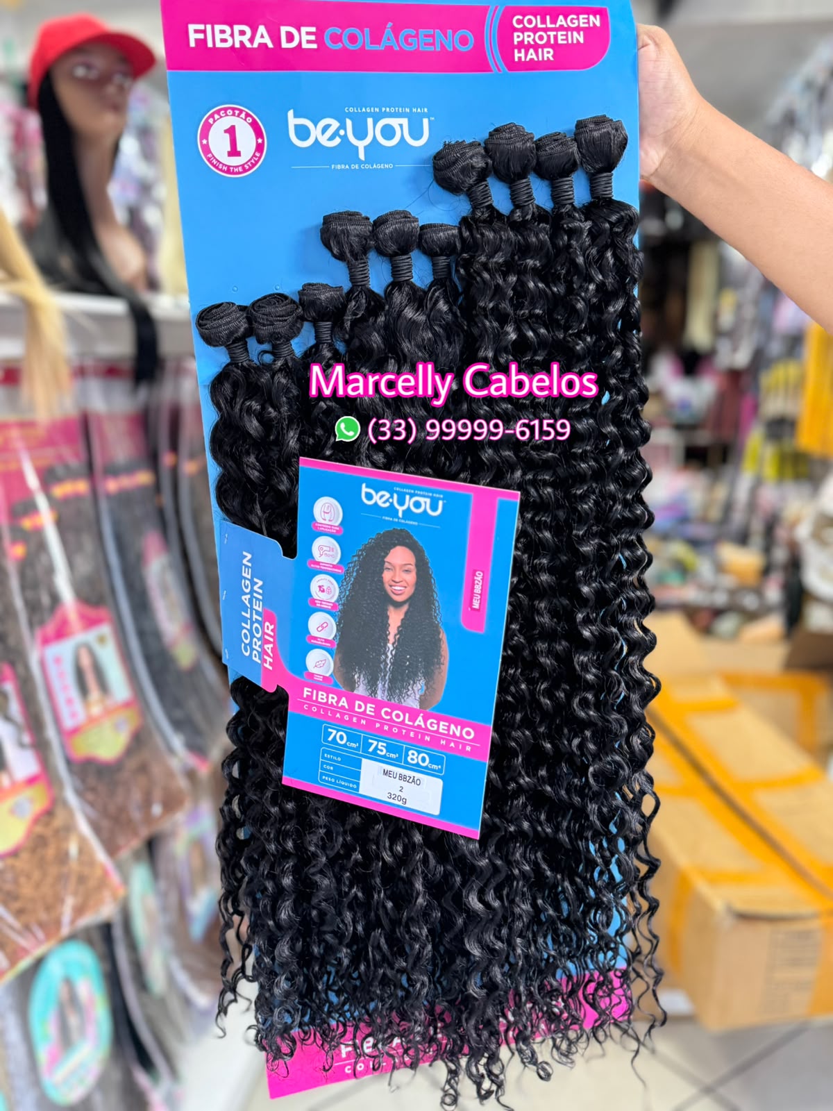 Cabelo Meu BBzão Fibra de Colágeno Beyou