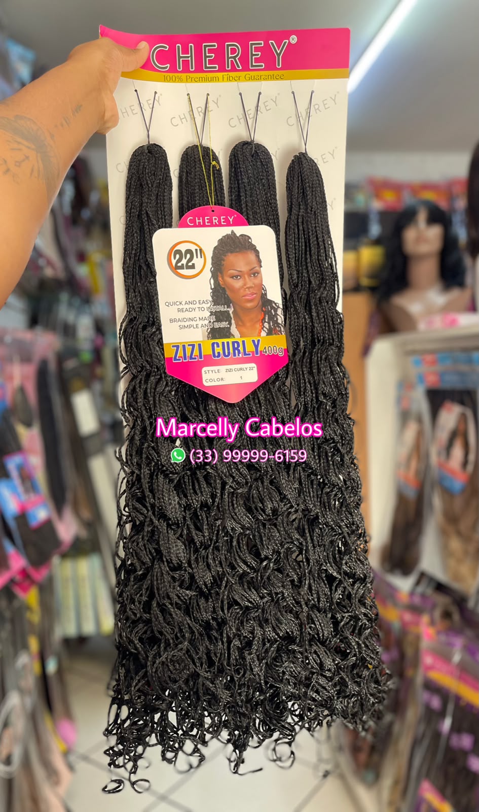 Miojinho Cacheado CHEREY – 400g
